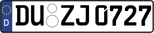 DU-ZJ0727