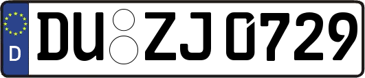 DU-ZJ0729