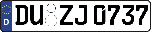 DU-ZJ0737