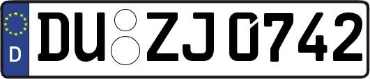 DU-ZJ0742