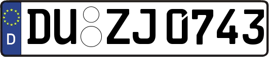 DU-ZJ0743