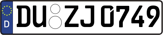 DU-ZJ0749