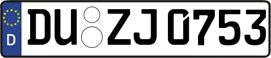 DU-ZJ0753