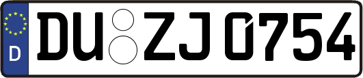 DU-ZJ0754