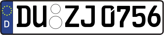 DU-ZJ0756