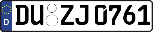 DU-ZJ0761