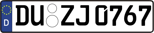 DU-ZJ0767
