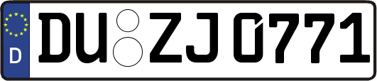 DU-ZJ0771