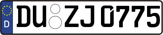 DU-ZJ0775
