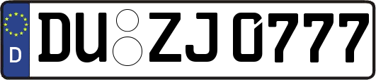 DU-ZJ0777