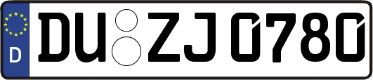 DU-ZJ0780