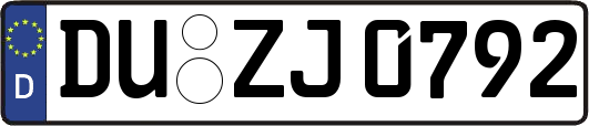 DU-ZJ0792