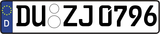DU-ZJ0796