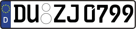 DU-ZJ0799