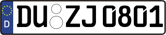 DU-ZJ0801