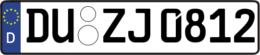 DU-ZJ0812