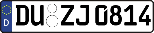 DU-ZJ0814