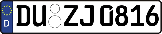 DU-ZJ0816