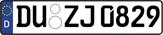 DU-ZJ0829