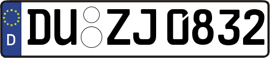 DU-ZJ0832