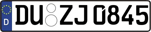 DU-ZJ0845