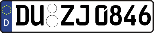 DU-ZJ0846