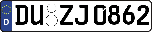 DU-ZJ0862