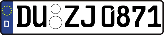 DU-ZJ0871
