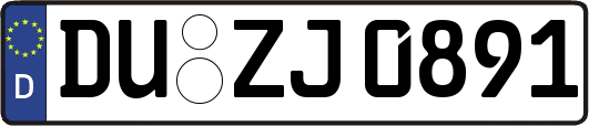 DU-ZJ0891