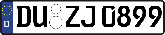 DU-ZJ0899