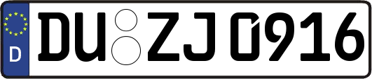 DU-ZJ0916