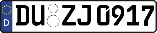 DU-ZJ0917