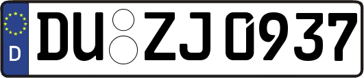 DU-ZJ0937