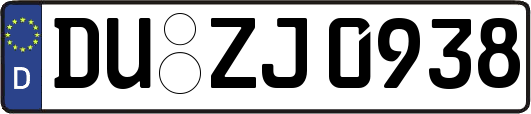 DU-ZJ0938