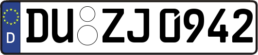DU-ZJ0942