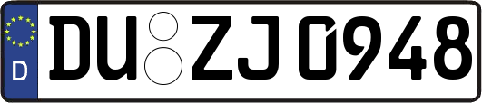 DU-ZJ0948