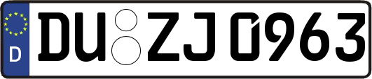 DU-ZJ0963