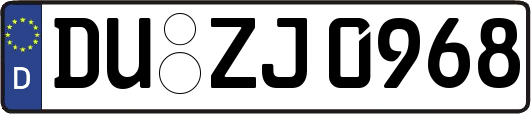 DU-ZJ0968