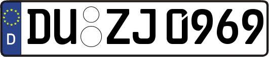 DU-ZJ0969