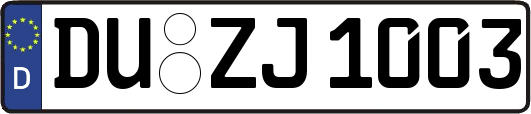 DU-ZJ1003