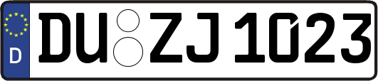 DU-ZJ1023