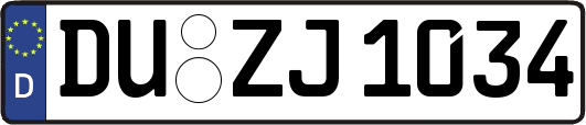 DU-ZJ1034