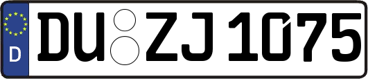 DU-ZJ1075
