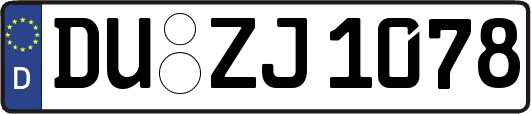 DU-ZJ1078