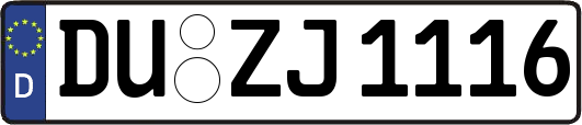 DU-ZJ1116
