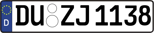 DU-ZJ1138