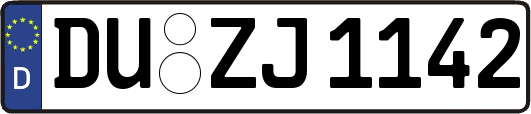DU-ZJ1142
