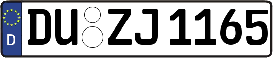 DU-ZJ1165