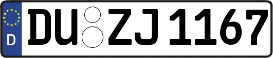 DU-ZJ1167