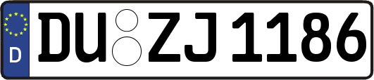 DU-ZJ1186